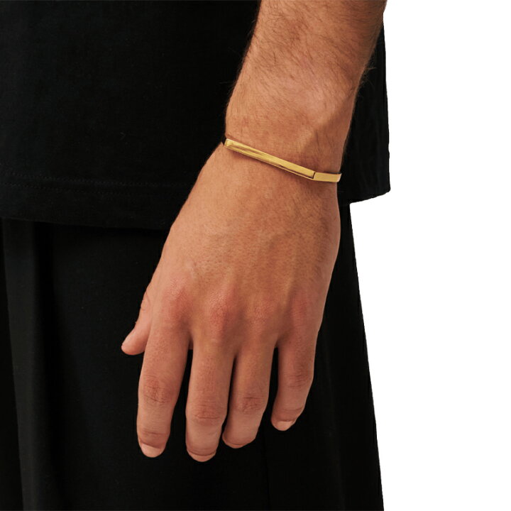 楽天市場】CRAFTD London クラフトロンドン RECTANGLE BANGLE 5MM 