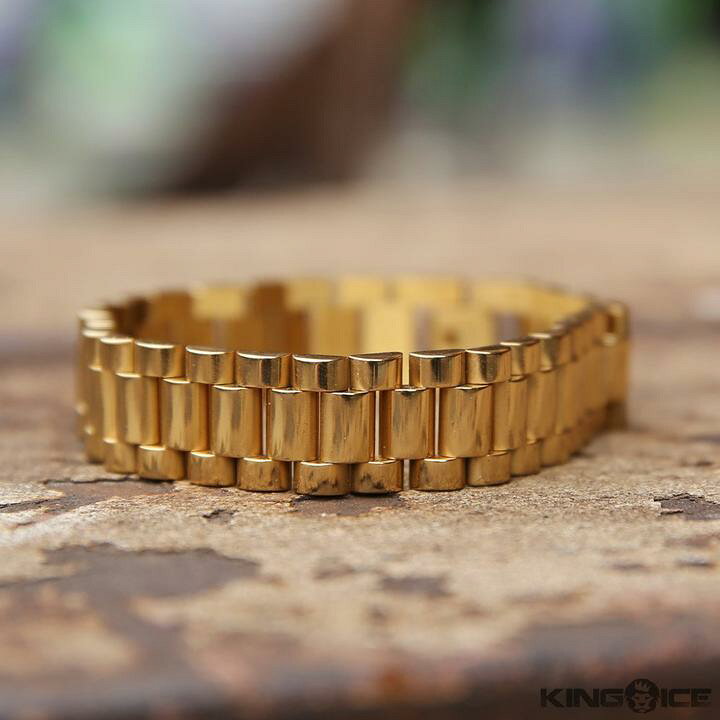 楽天市場】KING ICE キングアイス ブレスレット 15MM ROLEX LINK 