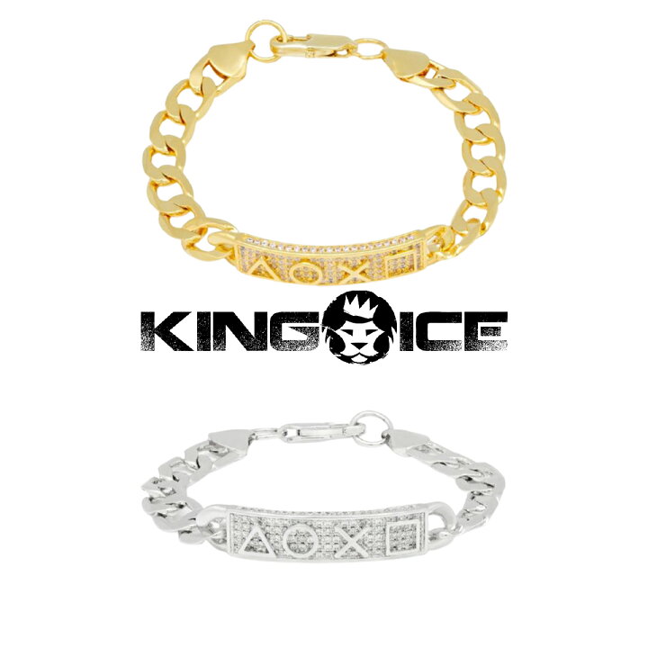 楽天市場 King Ice キングアイス ブレスレット Playstation 14kゴールドメッキ ホワイトゴールドメッキ メンズ ブランド 人気 アクセサリー S S Shop