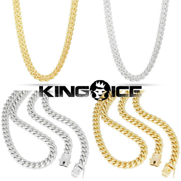 楽天市場】KING ICE キングアイス ネックレス チェーン 10MM MIAMI 