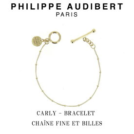 フィリップ オーディベール Philippe Audibert 24K CARLY BRACELET CHANE FINE ET BILLES カーリー ブレスレット ゴールド PhilippeAudibert レディース[アクセサリー]