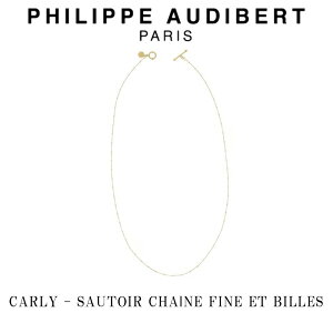 tBbv I[fBx[ Philippe Audibert 24K CARLY SAUTOIR CHANE FINE ET BILLES J[[ lbNX y_g S[h^ PhilippeAudibert fB[X [ANZT[]