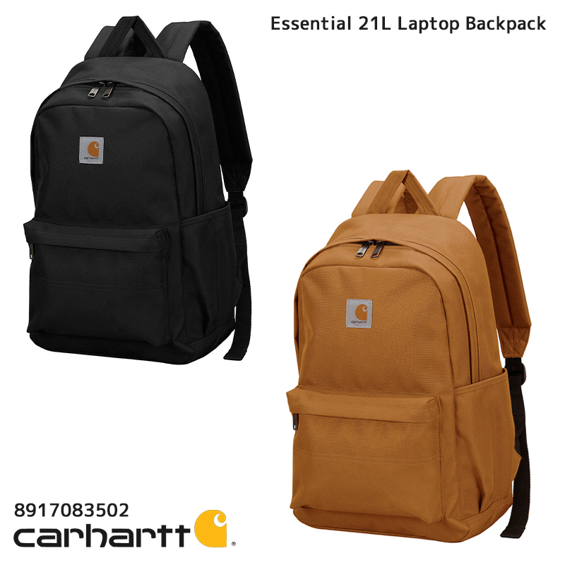送料無料 カーハート carhartt リュック バッグ バックパック ブラック Essential 人気の新作 21L Laptop Backpack ストリート 鞄 引き出物 レディース メンズ 通学 通勤 スケート 正規品 かばん 8917083502