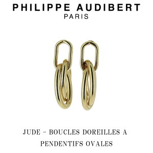 tBbv I[fBx[ Philippe Audibert 24K JUDE BOUCLES DOREILLES PENDENTIFS OVALES W[h S[h^ 2Zbg sAX PhilippeAudibert fB[X[ANZT[]