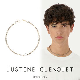 ジュスティーヌクランケ Justine Clenquet エリン ネックレス erin necklace チョーカー パラジウム ネックレス レディース メンズ[アクセサリー]