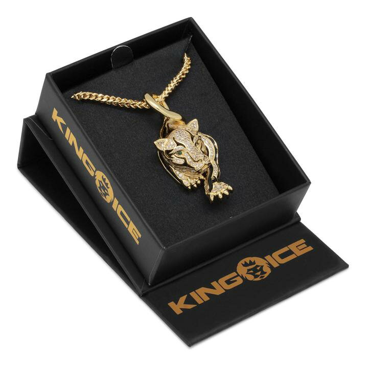 楽天市場】KING ICE キングアイス ネックレス PROWL PANTHER NECKLACE 