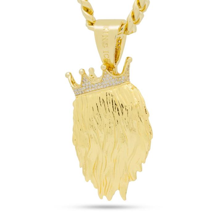 KING ICE キングアイス ネックレス 3D BOSS ROARING LION NECKLACE チェーン14kゴールド ホワイトゴールド 金  人気[アクセサリー] | s.s shop