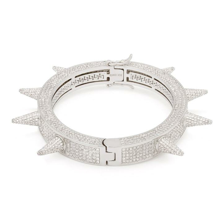 楽天市場】KING ICE キングアイス ブレスレット 4MM SPIKE STUDDED 