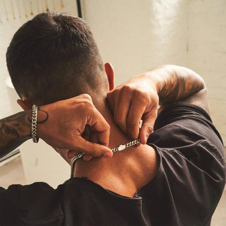 楽天市場】CRAFTD London ネックレス ブレスレット 2点セット CUBAN  