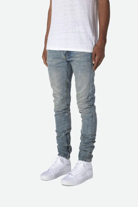 楽天市場】mnml ミニマル デニム パンツ M5 SLIM DENIM 足首ジップ 