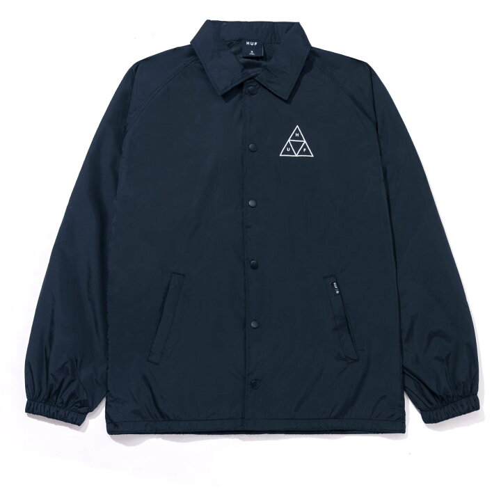 楽天市場】ハフ コーチジャケット HUF アウター ESSENTIALS TT COACHES