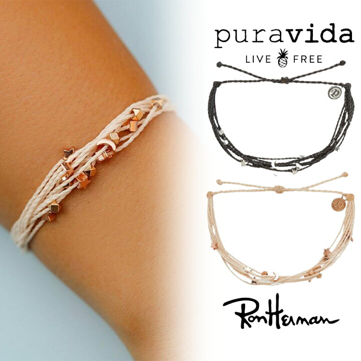 楽天市場 Puravida プラヴィダ ブレスレット Celestial Malibu Bracelet メンズ レディース ユニセックス アンカー ロンハーマン アクセサリー S S Shop