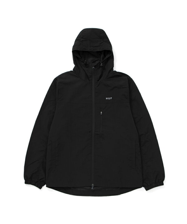楽天市場】ハフ HUF ナイロンジャケット フード付き ESSENTIALS ZIP 