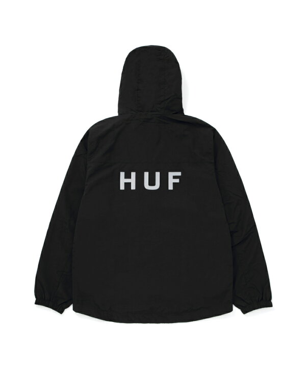 楽天市場】ハフ HUF ナイロンジャケット フード付き ESSENTIALS ZIP 