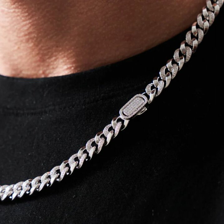 楽天市場】CRAFTD London ネックレス HALF ICED CUBAN ハーフ アイス 