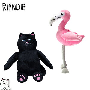 リップンディップ RIPNDIP ぬいぐるみ ネコ フラミンゴ まくら Flamingo Lord Jermal Plush Doll クッション 雑貨 枕 アクセサリー おしゃれ かわいい ロゴ Rip N Dip スケーター ストリート メンズ レディ
