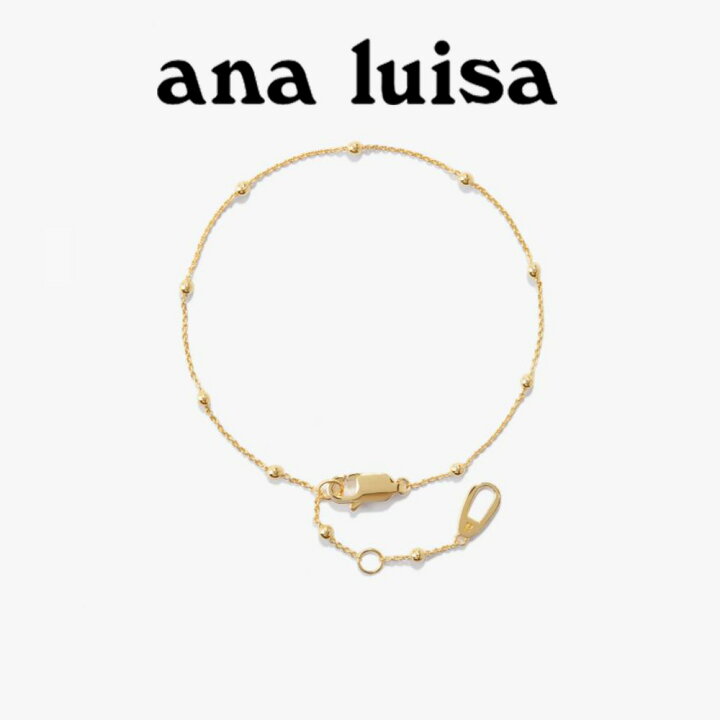 楽天市場】ana luisa アナルイサ ブレスレット HARRY 14K ゴールド 金 