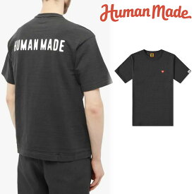 HUMAN MADE Tシャツ ヒューマンメイド HUMAN MADE HEART BADGE SLUB T-SHIRT ロゴ 半袖 ハート トップス バックプリント ギフト メンズ レディース ユニセックス 正規品[衣類]