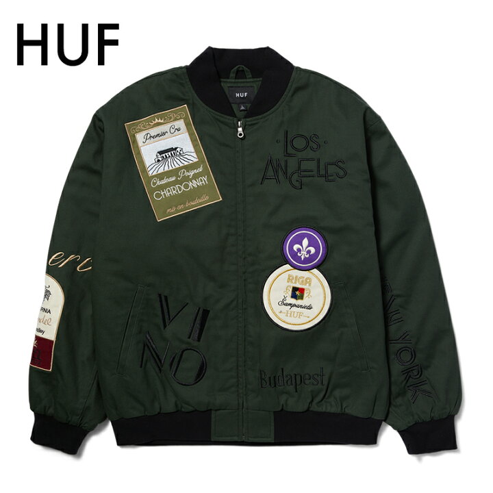 楽天市場】ハフ ボンバージャケット HUF STRATFORD TOUR JACKET ツアー 