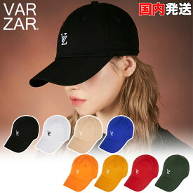 バザール キャップ VARZAR Monogram soft over fit ball cap ロゴ 帽子 ユニセックス 韓国 K-POP 芸能人 アイドル愛用 メンズ レディース 正規品 [帽子] ユ00572