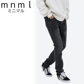 mnml デニム ミニマル スキニー パンツ D212 STRAIGHT DENIM ファッション おしゃれ スリム テーパード 韓国 ファッション メンズ [衣類]