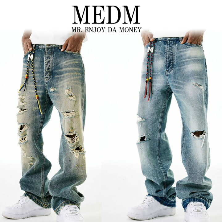 楽天市場】MEDM デニム ミスターエンジョイダマネー スタンダード 