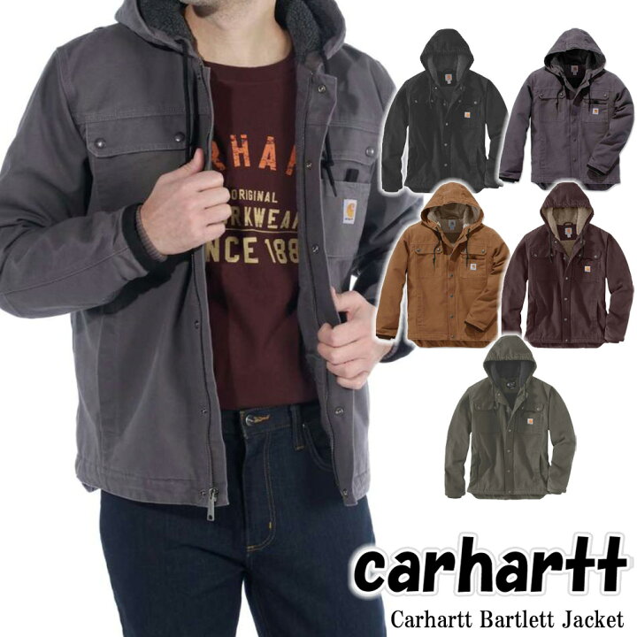楽天市場】カーハート ジャケット Carhartt Bartlett Jacket ロゴ 秋冬  