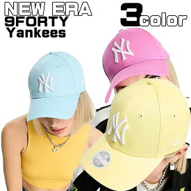 ニューエラ キャップ NEW ERA 帽子 Women’s 9FORTY New York Yankees キャップ レディース かわいい 韓国 ストリート NY 正規品[帽子]