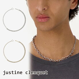 ジュスティーヌクランケ Justine Clenquet ライアン ネックレス ryan necklace チョーカー パラジウム ネックレス レディース メンズ[アクセサリー]