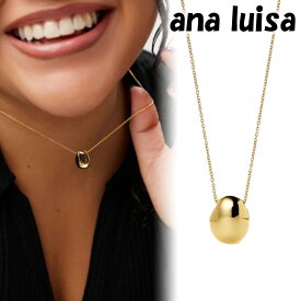 ana luisa アナルイサ ネックレス 14K PEBBLE MINI ゴールド 金 低刺激性 アクサセリー 誕生日 プレゼント ギフト 贈り物 お祝い パーティー 結婚式 二次会 人気 ホワイトデー [アクセサリー]