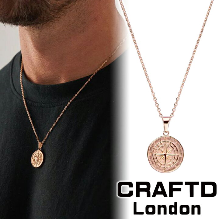 楽天市場】CRAFTD London ネックレス COMPASS PENDANT コンパス 