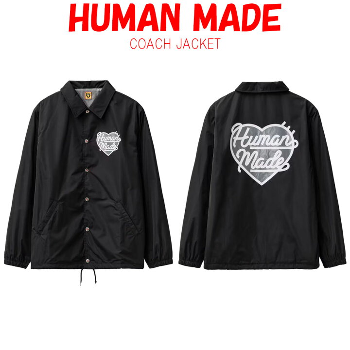 楽天市場】HUMAN MADE ヒューマンメイド COACH JACKET ロゴ コーチ  
