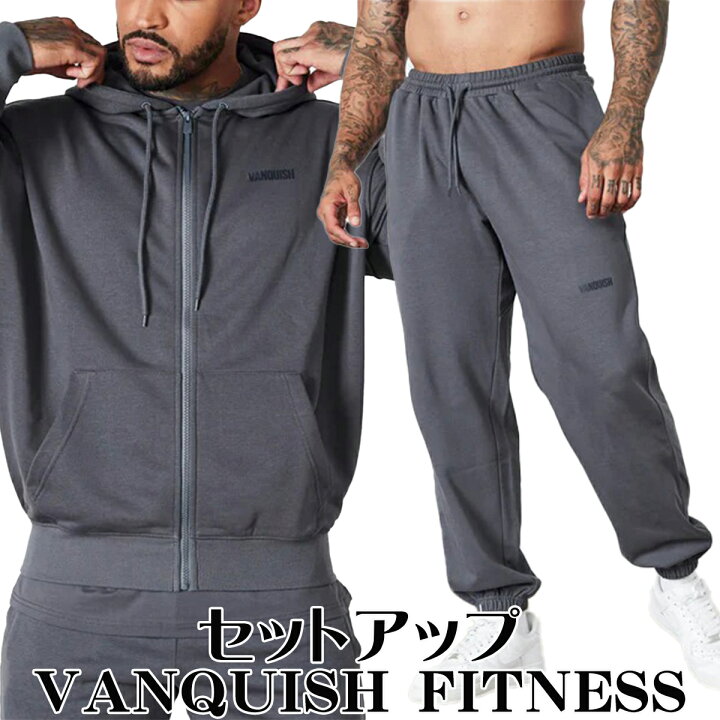 楽天市場】VANQUISH FITNESS ヴァンキッシュ セットアップ VANQUISH 