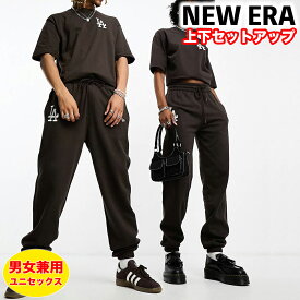 ニューエラ セットアップ NEW ERA 海外限定 LA Dodgers unisex 上下セット Tシャツ 半袖 ジョガーパンツ ロサンゼルス ドジャース ストリート LA メンズ レディース ユニセックス 正規品[衣類] ユ00572