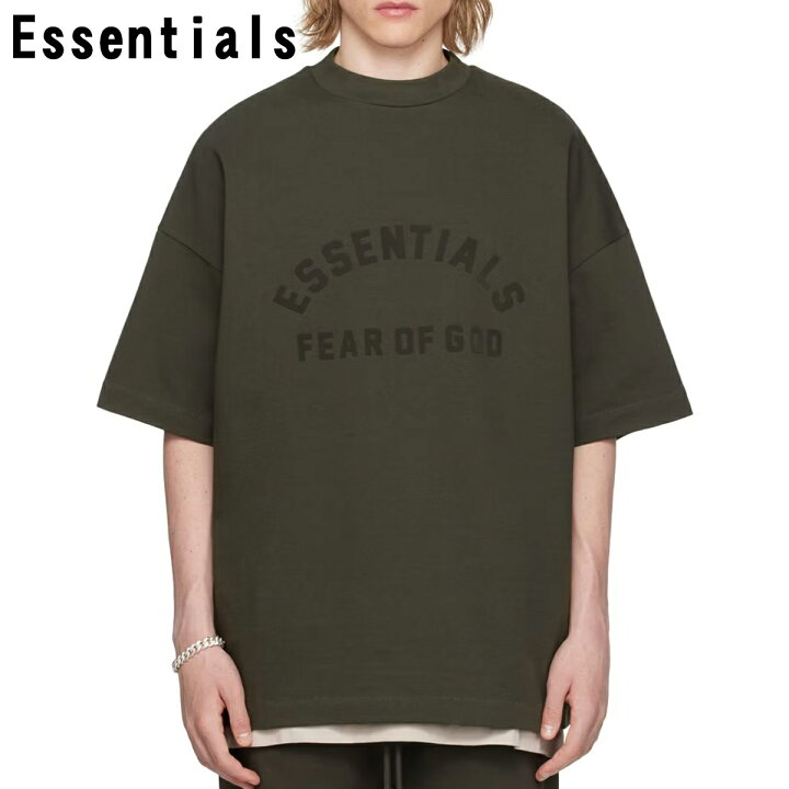 楽天市場】エッセンシャルズ Tシャツ FOG ESSENTIALS オリーブ クルー  