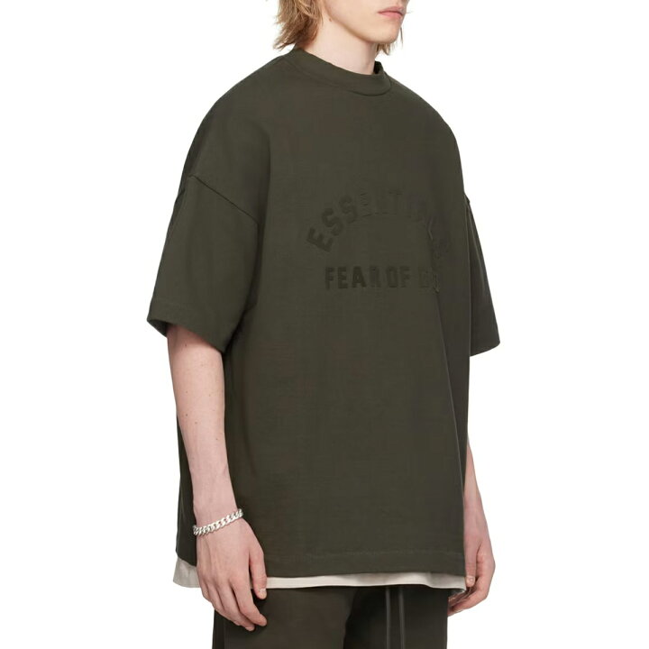 楽天市場】エッセンシャルズ Tシャツ FOG ESSENTIALS オリーブ クルー 