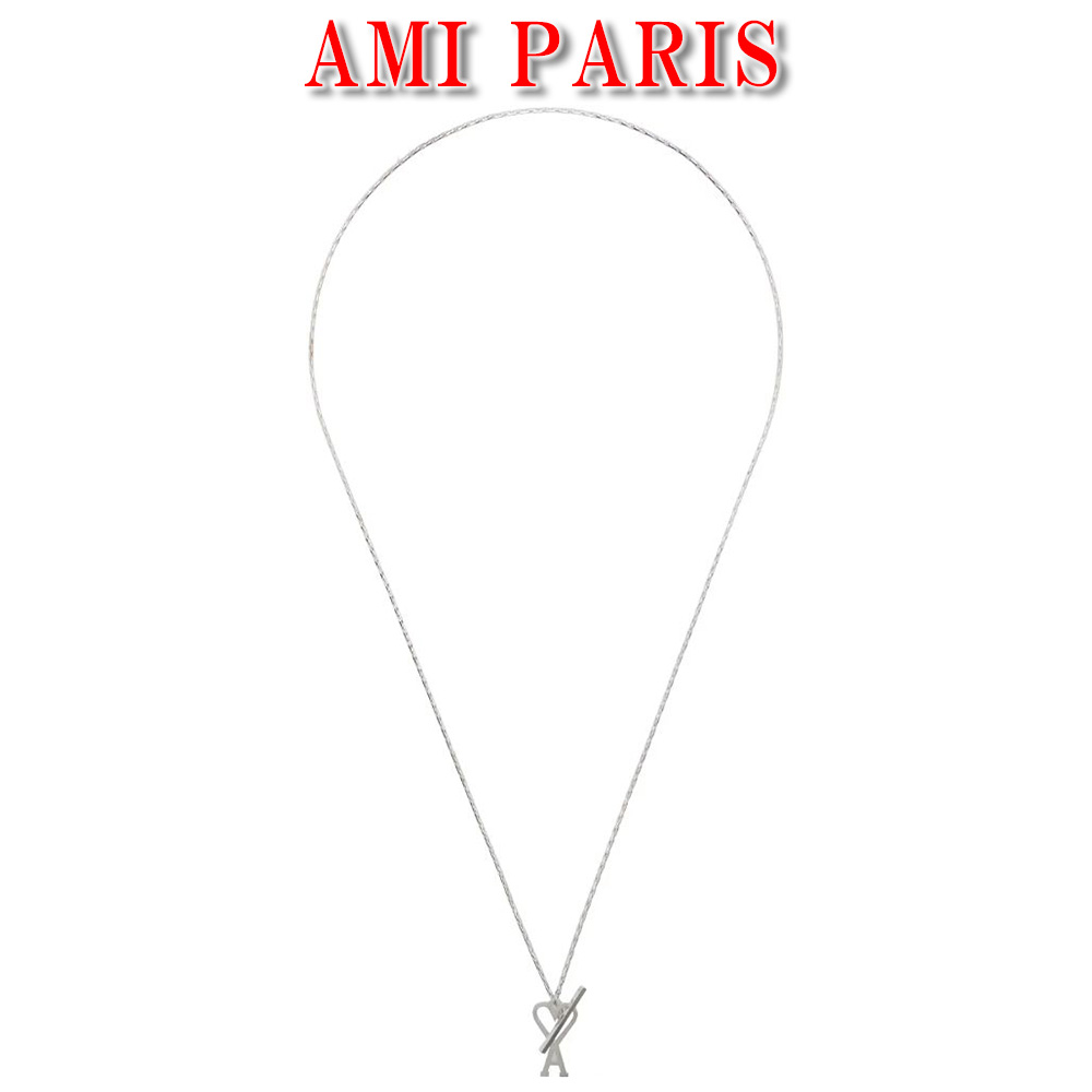 楽天市場】AMI Paris ネックレス アミ パリス AMI Silver Ami de Cur