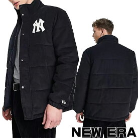 ニューエラ NY ヤンキース ダウンジャケット NEW ERA New York Yankees corduroy puffer jacket in navy メンズ ユニセックス 海外限定モデル 正規品 [衣類]ユ00572