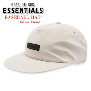 �G�b�Z���V�����Y �L���b�v FOG ESSENTIALS �X�q Baseball Hat Silver Cloud ���S �����Y ���j�Z�b�N�X ���K�i �t�B�A�I�u�S�b�h Fear Of God Essentials [�X�q] ��00582