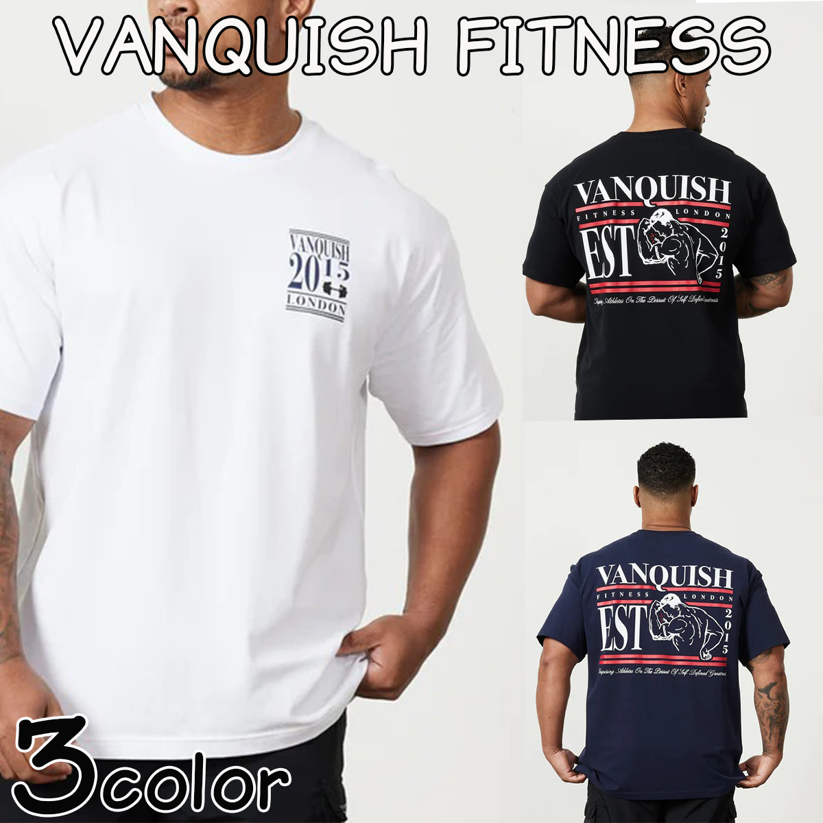 ヴァンキッシュ Tシャツ オーバーサイズ VANQUISH TSP MUSCLE