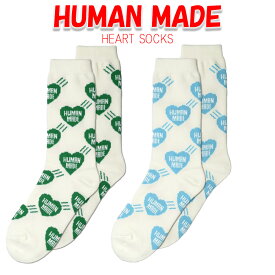 HUMAN MADE 靴下 ヒューマンメイド HEART SOCKS ソックス パイルソックス ロゴ アクセサリー ハート ロゴ メンズ レディース ユニセックス 正規品[衣類] ユ00582