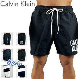 カルバンクライン 水着 メンズ Calvin Klein サーフパンツ ロゴ 海パン ボードショーツ スイムウェア メンズ [衣類] ユ00582