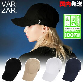 【期間限定・割引実施中】バザール キャップ VARZAR Stud logo over fit ball cap ロゴ 帽子 ユニセックス 韓国 K-POP 芸能人 アイドル愛用 メンズ レディース 正規品 [帽子]