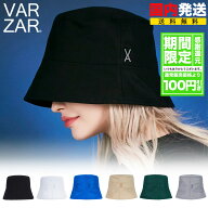 VARZAR バザール バケットハット VARZAR Stud Drop Over Fit Bucket Hat ロゴ バケハ 帽子 キャップ 深め…