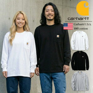 �J�[�n�[�g T�V���c ���� ���S �|�PT Carhartt T�V���c K126 �N���[�l�b�N �w�r�[�E�F�C�g �|�P�b�g�t�� ����T �A���J�W �X�g���[�g �����Y ���f�B�[�X �傫���T�C�Y [�ߗ�] ��00582