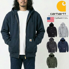 カーハート パーカー Carhartt フルジップパーカー フード スウェット MIDWEIGHT HOODED K122メンズ 正規品[衣類