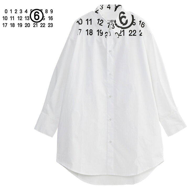 楽天市場】エムエムシックス MM6 Maison Margiela シャツワンピース 