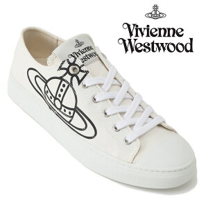 Vivienne Westwood �����Y �L�����o�X �X�j�[�J�[ ORB�v�����g 75020005M�[W0165 PLIMSOLL LOW TOP 2.0-A401 �z���C�g�y�V��z
