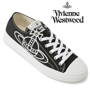 Vivienne Westwood �����Y �L�����o�X �X�j�[�J�[ ORB�v�����g 75020005M�[W015B PLIMSOLL LOW TOP 2.0-N401 �u���b�N�y�V��z