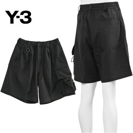 Y-3 スポーツ ユニフォーム カーゴ ショーツ SPORT UNIFORM CARGO SHORTS KS7652-BLACK【新作】